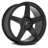 Forgestar CF5 20x11 / 5x114.3 BP / ET56 / 8.2in BS Satin Black Wheel thumbnail 2