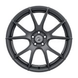 Forgestar CF5V 19x9 / 5x120 BP / ET38 / 6.5in BS Satin Black Wheel thumbnail 1