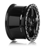 Forgestar D5 Beadlock 18x12 / 5x120.65 BP / ET56 / 8.8in BS Gloss Black Wheel thumbnail 2