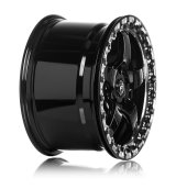 Forgestar D5 Beadlock 15x10 / 5x120.65 BP / ET50 / 7.5in BS Gloss Black Wheel thumbnail 2