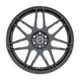 Forgestar F14 18x9 / 5x114.3 BP / ET35 / 6.4in BS Gloss Black Wheel thumbnail 2