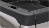 Bushwacker 02-08 Dodge Ram 1500 Fleetside Bed Rail Caps 98.3in Bed - Black thumbnail 1