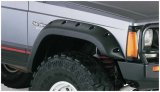 Bushwacker 84-01 Jeep Cherokee Cutout Style Flares 2pc Fits 4-Door Sport Utility Only - Black thumbnail 9