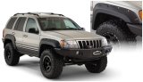 Bushwacker Cut-Out Fender Flares for 1999-2004 GRAND CHEROKEE - 10071-07 Flares, Style, Front, Black, Dura-Flex Thermoplastic, Jeep, Pair thumbnail 2