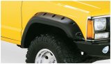 Bushwacker 84-01 Jeep Cherokee Cutout Style Flares 4pc Fits 2-Door Sport Utility Only - Black thumbnail 7