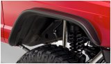 Bushwacker Flat-Style Fender Flares for 1984-2001 CHEROKEE - 10063-07 Flares, Flat Style, Front, Black, Dura-Flex Thermoplastic, Jeep, Pair thumbnail 5