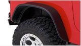Bushwacker 87-95 Jeep Wrangler Flat Style Flares 4pc Excludes Renegade - Black thumbnail 4