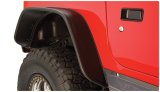 Bushwacker Flat-Style Fender Flares 10920-07 Flares, Flat Style, Front, Rear, Black, Dura-Flex Thermoplastic, Jeep, Set of 4 thumbnail 9