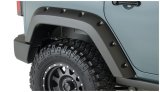 Bushwacker 07-18 Jeep Wrangler Unlimited Pocket Style Flares 2pc 4-Door Sport Utility Only - Black thumbnail 6