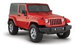 Bushwacker 07-18 Jeep Wrangler Pocket Style Flares 2pc Fits 2-Door Sport Utility Only - Black thumbnail 1