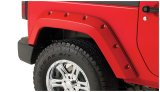 Bushwacker 07-18 Jeep Wrangler Pocket Style Flares 2pc Fits 2-Door Sport Utility Only - Black thumbnail 5