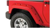 Bushwacker 07-18 Jeep Wrangler Pocket Style Flares 2pc Fits 2-Door Sport Utility Only - Black thumbnail 8