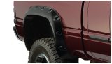 Bushwacker Pocket-Style Fender Flares for 1986-1995 SAMURAI - 60016-07 Flares, Pocket Style, Rear, Black, Dura-Flex Thermoplastic, Suzuki, Pair thumbnail 2