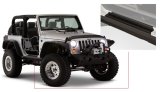 Bushwacker 07-18 Jeep Wrangler Trail Armor Rocker Panel and Sill Plate Cover - Black thumbnail 1