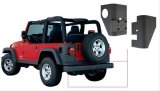 Bushwacker 97-06 Jeep Wrangler Trail Armor Rear Corners - Black thumbnail 4