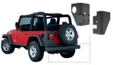 Bushwacker 97-06 Jeep Wrangler Trail Armor Rear Corners - Black thumbnail 6