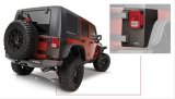 Bushwacker 07-18 Jeep Wrangler Trail Armor Rear Corners - Black thumbnail 3