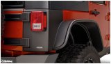 Bushwacker 07-18 Jeep Wrangler Trail Armor Rear Corners - Black thumbnail 9