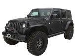 Bushwacker 2018+ Jeep Wrangler (JL) Unlimited Flat Style Flares 4pc - Black thumbnail 5