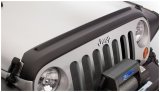 Bushwacker 07-18 Jeep Wrangler (JK) / (JK) Unlimited Trail Armor Hood Guard - Black thumbnail 3
