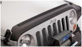 Bushwacker 07-18 Jeep Wrangler (JK) / (JK) Unlimited Trail Armor Hood Guard - Black thumbnail 8