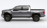 Bushwacker 21+ Ford F-150 (Excl. Lightning) Forge Style Flares 4pc - Black thumbnail 4