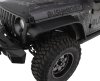 Bushwacker18-22 Jeep Wrangler JL 2/4 Door Front Flat Style Flares 2pc - Black thumbnail 7