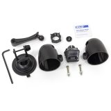 Banks Power Dual Gauge Pod Suction Mount For iDash 1.8 And 52mm Gauges thumbnail 1