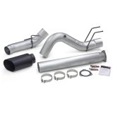 Banks Power 2017 Ford 6.7L 5in Monster Exhaust System - Single Exhaust w/ Black Tip thumbnail 1