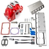 Banks Power 2007.5-2012 Ram 6.7L Monster-Ram Intake System Gen-2 w/Fuel Line - Red w/Heater System thumbnail 4