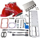 Banks Power 2007.5-2012 Ram 6.7L Monster-Ram Intake System Gen-2 w/Fuel Line - Red w/Heater System thumbnail 6