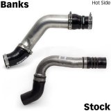 Banks Power - Intercooler Pipes for 2019-2024 2500, 3500 26006 Boost Tube System, 2019-2022 RAM 6.7L, Natural thumbnail 3