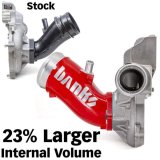 Banks Power 17-24 Chevrolet/GMC 2500/3500 6.6L Duramax L5P Monster-Ram Turbo Inlet Elbow - Red thumbnail 4