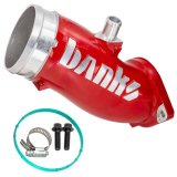 Banks Power 17-24 Chevrolet/GMC 2500/3500 6.6L Duramax L5P Monster-Ram Turbo Inlet Elbow - Red thumbnail 6