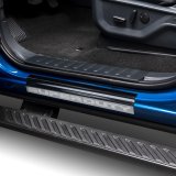 Putco 17-20 Ford SuperDuty Reg/Super Cab w/ SUPERDUTY Etching (2pcs) Black Platinum Door Sills thumbnail 5