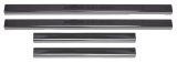 Putco 2019+ Chevrolet Silverado LD- Crew Cab w/ Bow Tie Etching (4pcs) Black Platinum Door Sills thumbnail 2