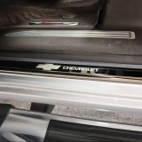 Putco 2019+ Chevrolet Silverado LD- Crew Cab w/ Bow Tie Etching (4pcs) Black Platinum Door Sills thumbnail 4