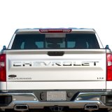 Putco 19-20 Chevy Silverado 1500 - Stainless Steel Tailgate Letters CHEVROLET Chevrolet Letters thumbnail 2