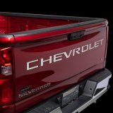 Putco 2020 Chevy Silv 2500/3500 - SS Tailgate Letters CHEVROLET - Stamped Version Chevrolet Letters thumbnail 5