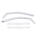 Putco 19-20 Ram 1500 - Crew Cab (Set of 4) Element Chrome Window Visors thumbnail 5