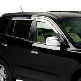 Putco 03-08 Honda Pilot (Set of 4) Element Chrome Window Visors thumbnail 3
