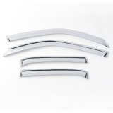 Putco 14-18 Chevy Silverado LD - 4 Door - Crew Cab Element Chrome Window Visors thumbnail 6