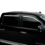 Putco 14-18 Chevy Silverado LD - 4 Door - Crew Cab Element Chrome Window Visors thumbnail 8