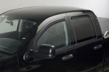 Putco 16-20 Nissan Titan Crew Cab (Set of 2) Front Only Element Tinted Window Visors thumbnail 3