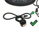 Putco 17-20 Ford SuperDuty Front Luminix Ford LED Emblem - w/o Camera CutOut thumbnail 7