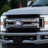 Putco 17-19 Ford SuperDuty Front Luminix Ford LED Emblem - w/ Camera CutOut thumbnail 4