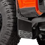 Putco 17-20 Ford SuperDuty Dually - (Fits Rear) - Set of 2 Mud Skins - Brushed SS w/ Hex Shield thumbnail 7