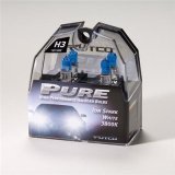 Putco Ion Spark White H3 - Pure Halogen HeadLight Bulbs thumbnail 2