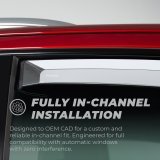Putco 21-24 Chevrolet Suburban Element Chrome Window Deflectors (Set of 4) thumbnail 9