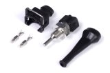 Haltech Oil Temperature Sensor High Range 150 Deg C 1/8 NPT Thread w/Bosch EV1 Plug & Pins thumbnail 1